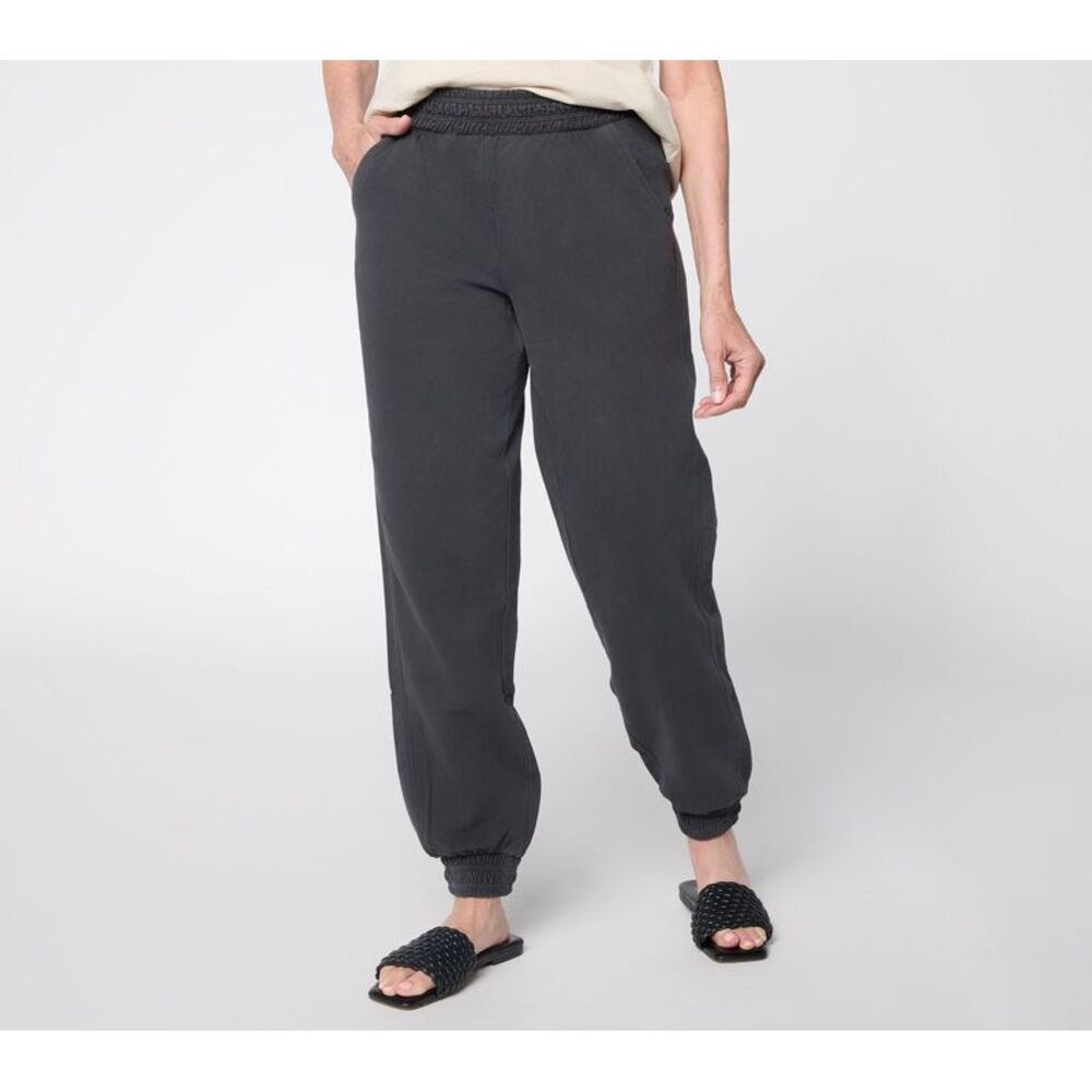 LOGO Lounge by Lori Goldstein Women's Pants Sz S Make Your Black A746951